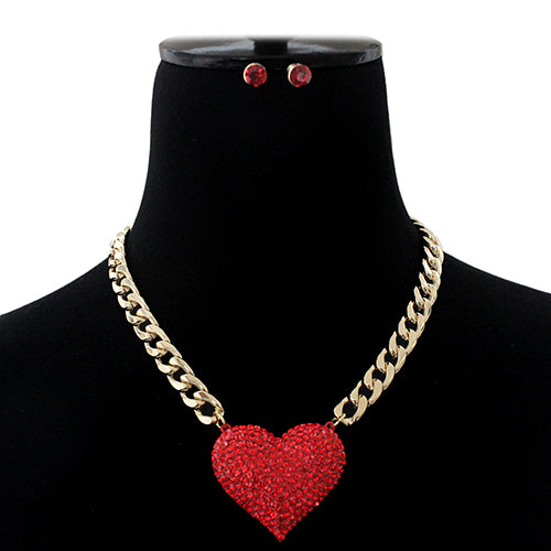 Heart Me (Gold/Red)