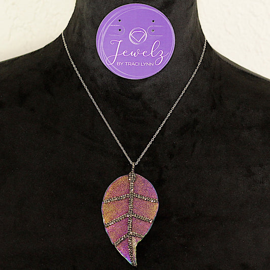 Authentic Leaf Necklace