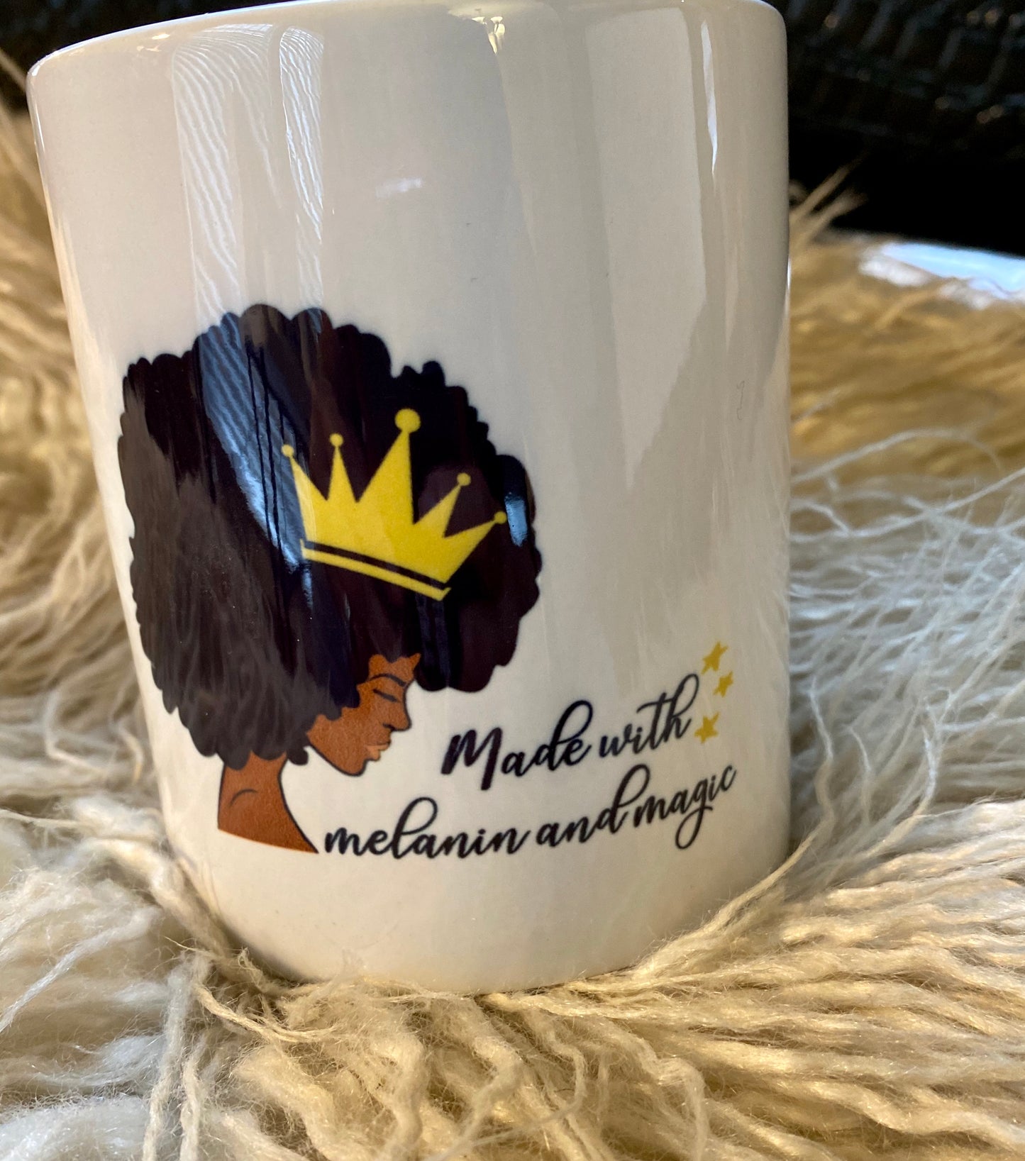 Made With Melanin and Magic Mug