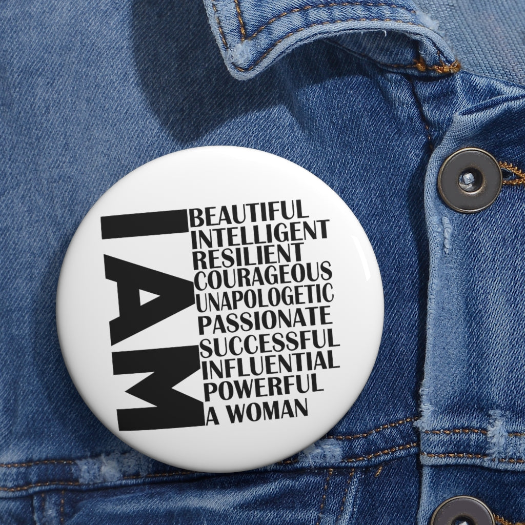 "I AM" BUTTON